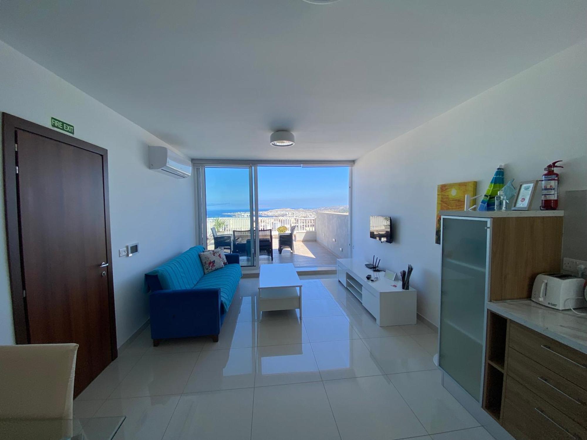 Sunshine Apartments Mellieha - Modern Two Bedroom Penthouse With Terrace Exteriör bild