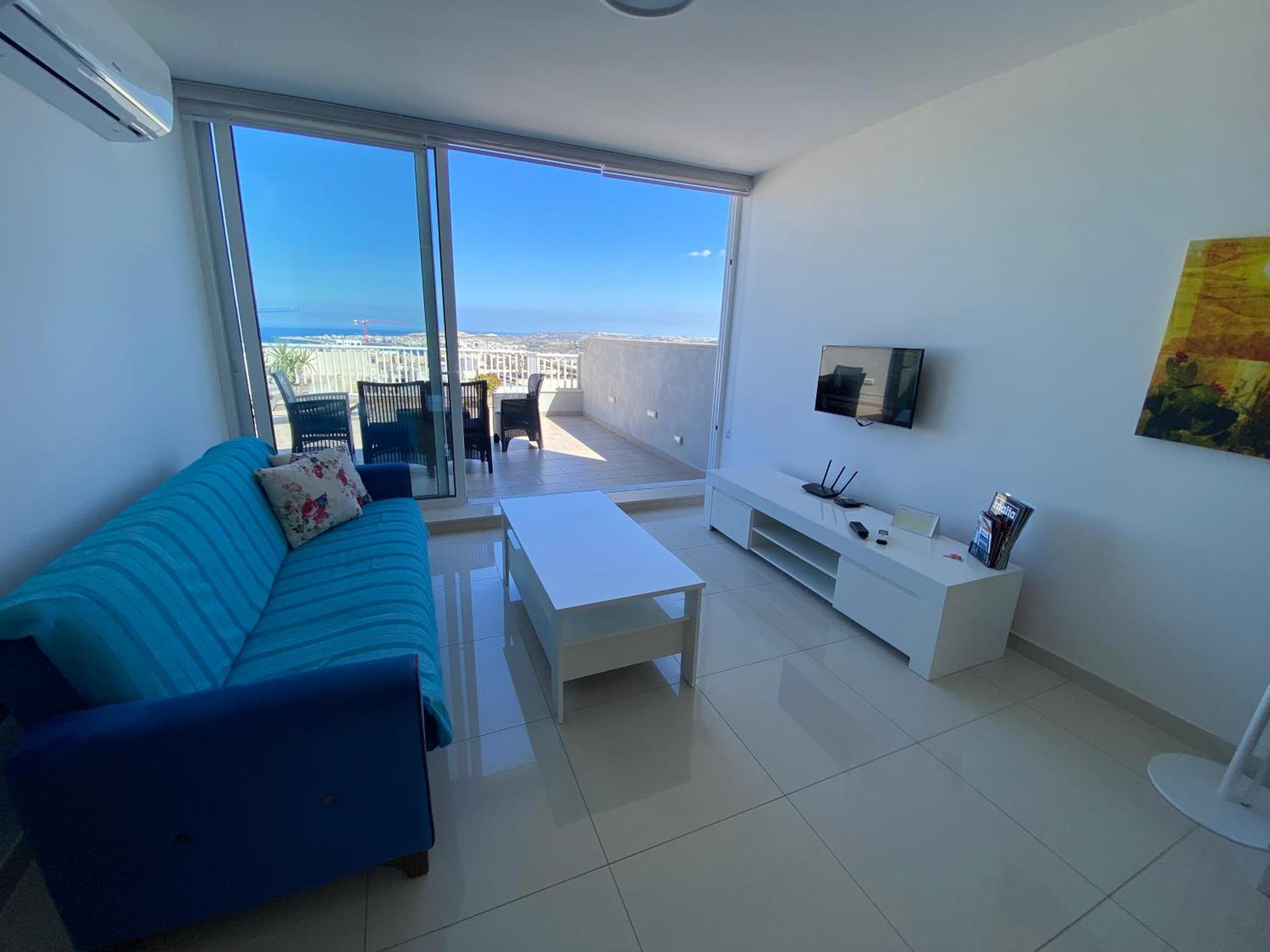 Sunshine Apartments Mellieha - Modern Two Bedroom Penthouse With Terrace Exteriör bild